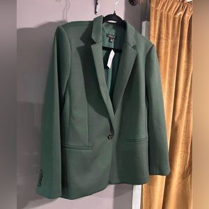 Ann Taylor green Women’s blazer jacket